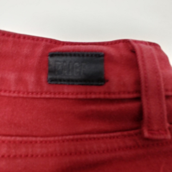 Paige Jeans Verdugo Ankle Red Women Sz. 31 - Picture 2 of 8